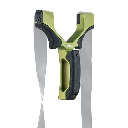 Die MDT Hand Cannon bietet präzise CNC-bearbeitete Aluminiumkonstruktion, modulare Griffe und eine anpassbare Ergonomie für optimale Kontrolle und Leistung.